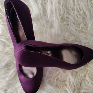 Nina Elegant Purple Women's 5 Inch Heel